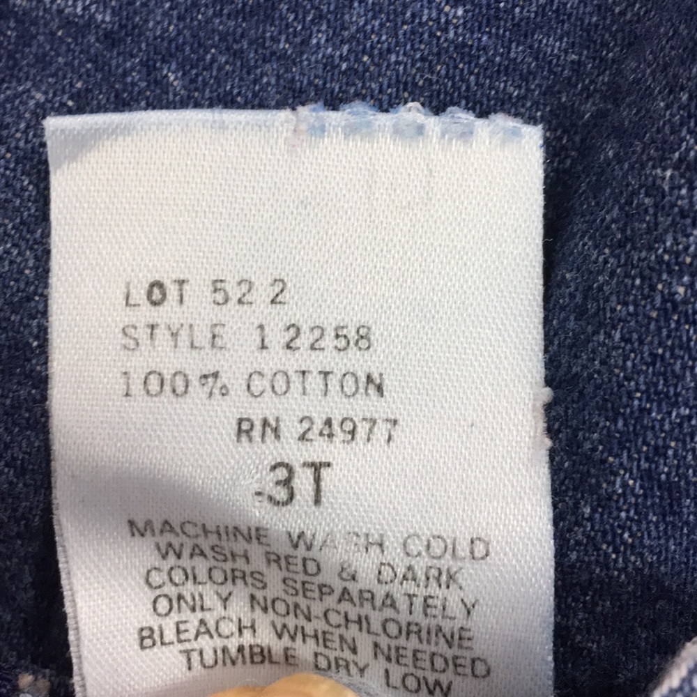 Denim Ruffled Jumper Size 3T - Picture 7 of 7